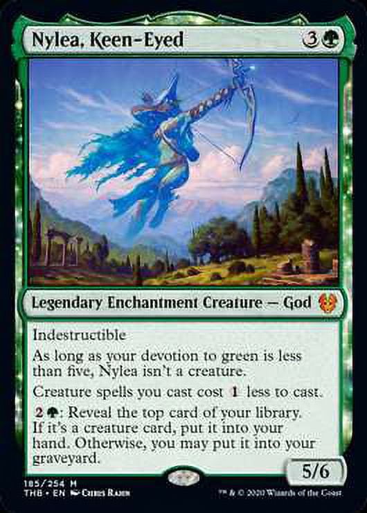 MtG Theros Beyond Death Mythic Rare Nylea, Keen-Eyed #185