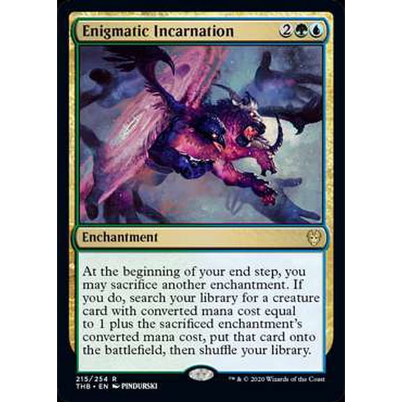 MtG Theros Beyond Death Rare Enigmatic Incarnation #215
