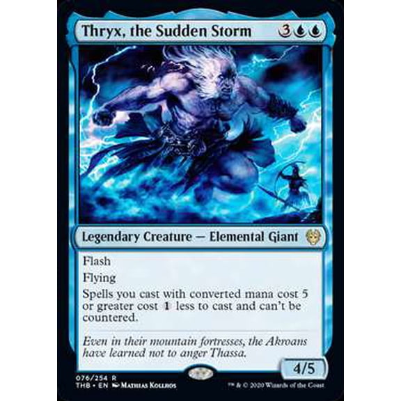 MtG Theros Beyond Death Rare Thryx, the Sudden Storm #76