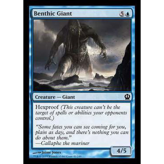 MtG Theros Common Benthic Giant (Foil) #41