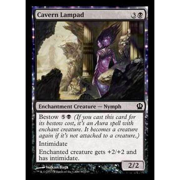 MtG Theros Common Cavern Lampad (Foil) #81