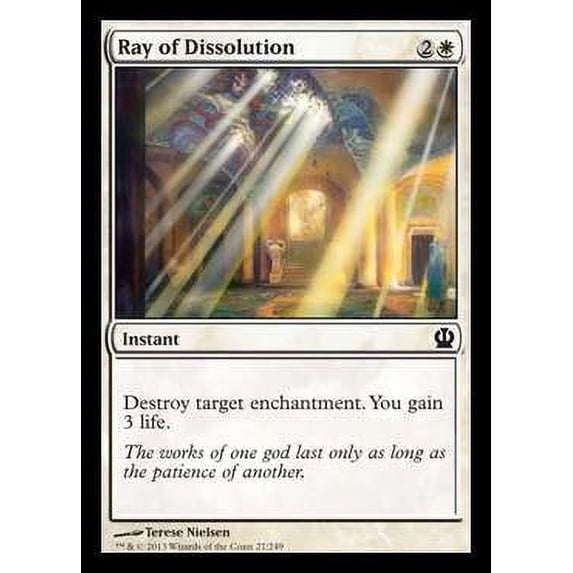 MtG Theros Common Ray of Dissolution (Foil) #27