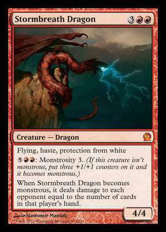 MtG Theros Mythic Rare Stormbreath Dragon #143 Barbados | Ubuy MtG Theros Mythic Rare Stormbreath Dragon #143 Barbados | Ubuy