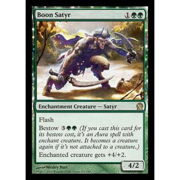 MtG Theros Rare Boon Satyr (Foil) #152
