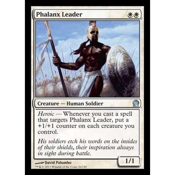 MtG Theros Uncommon Phalanx Leader (Foil) #26