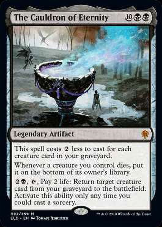 MtG Throne of Eldraine Mythic Rare The Cauldron of Eternity