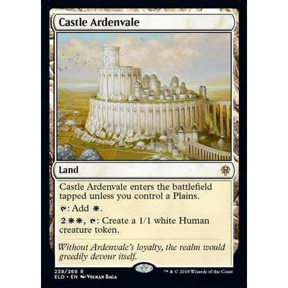 MtG Throne of Eldraine Rare Castle Ardenvale