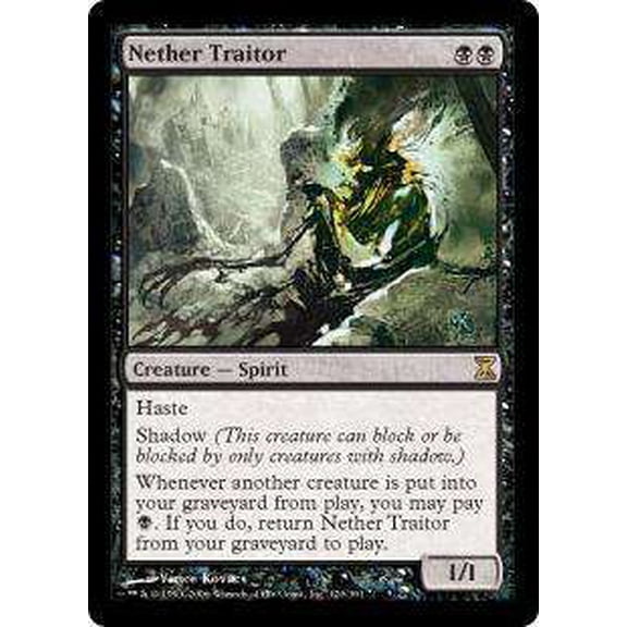 MtG Time Spiral Rare Nether Traitor #120