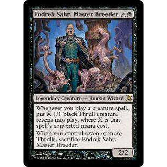 MtG Time Spiral Rare Endrek Sahr, Master Breeder (Foil) #106