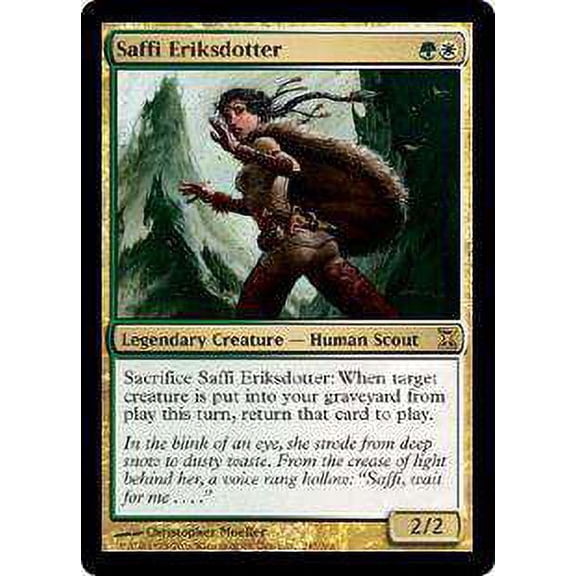 MtG Time Spiral Rare Saffi Eriksdotter #245