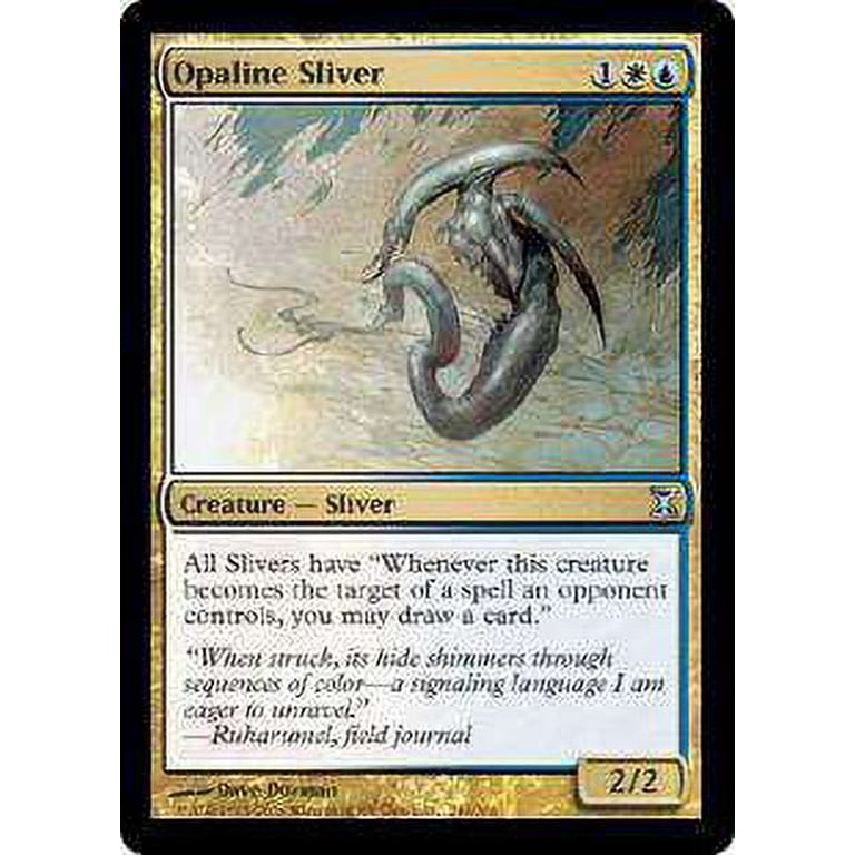 MtG Time Spiral Uncommon Opaline Sliver (Foil) #244 - Walmart.com