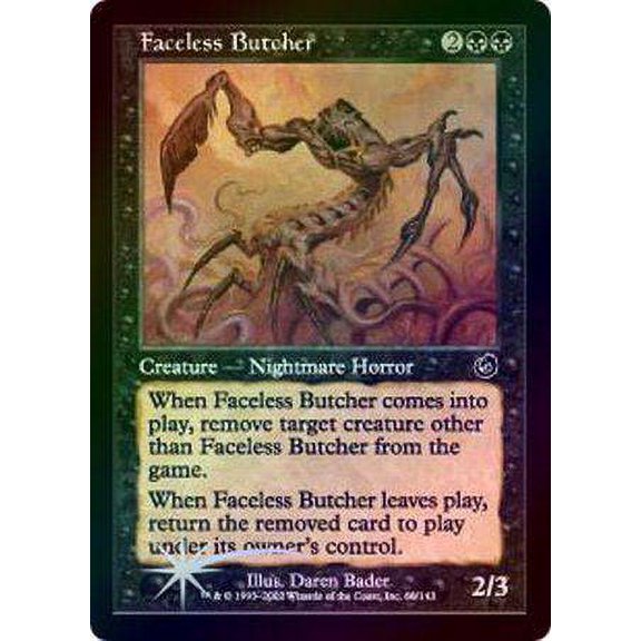 MtG Torment Common Faceless Butcher (Foil) #60