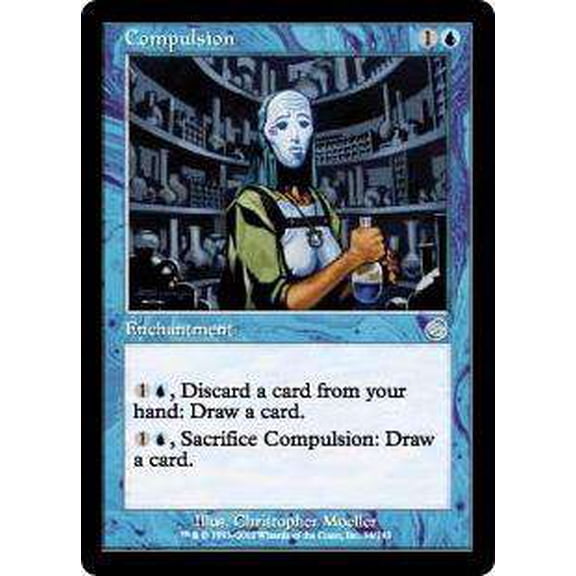 MtG Torment Uncommon Compulsion #34