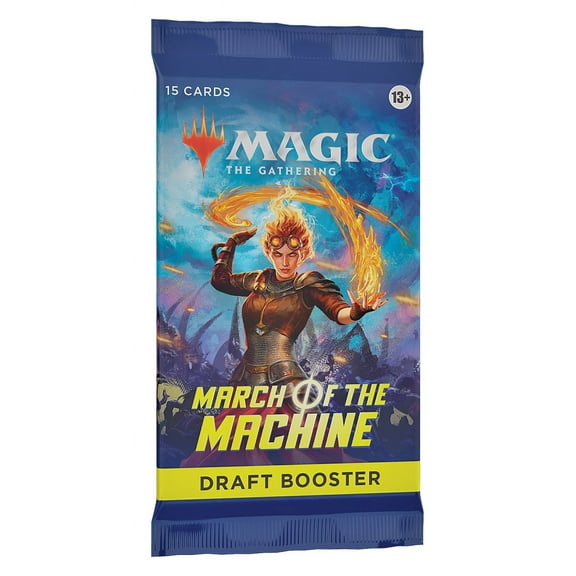 MtG Trading Card Game March of the Machine DRAFT Booster Pack (15 Cards)
