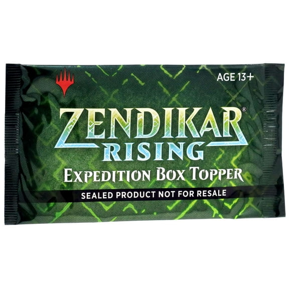 MtG Trading Card Game Zendikar Rising Expedition Box Topper