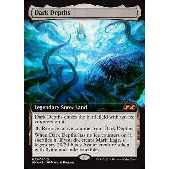 MtG Ultimate Box Toppers      Dark Depths (Foil) #35 #U35