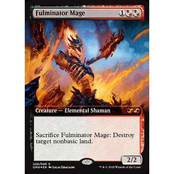 MtG Ultimate Box Toppers Fulminator Mage #26 #U26