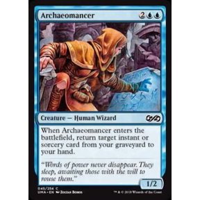 MtG Ultimate Masters Common Archaeomancer #45