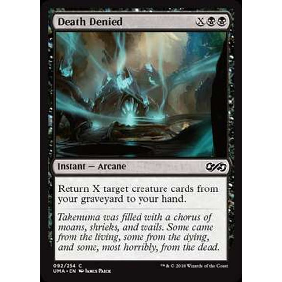 MtG Ultimate Masters Common Death Denied #92
