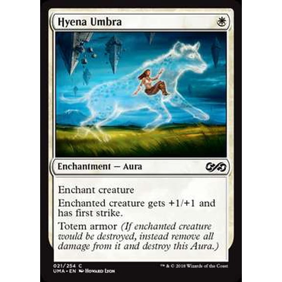 MtG Ultimate Masters Common Hyena Umbra [Foil] #21