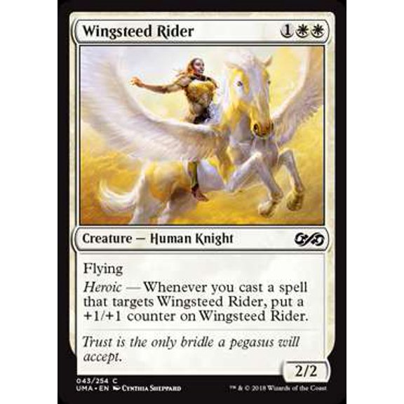 MtG Ultimate Masters Common Wingsteed Rider [Foil] #43