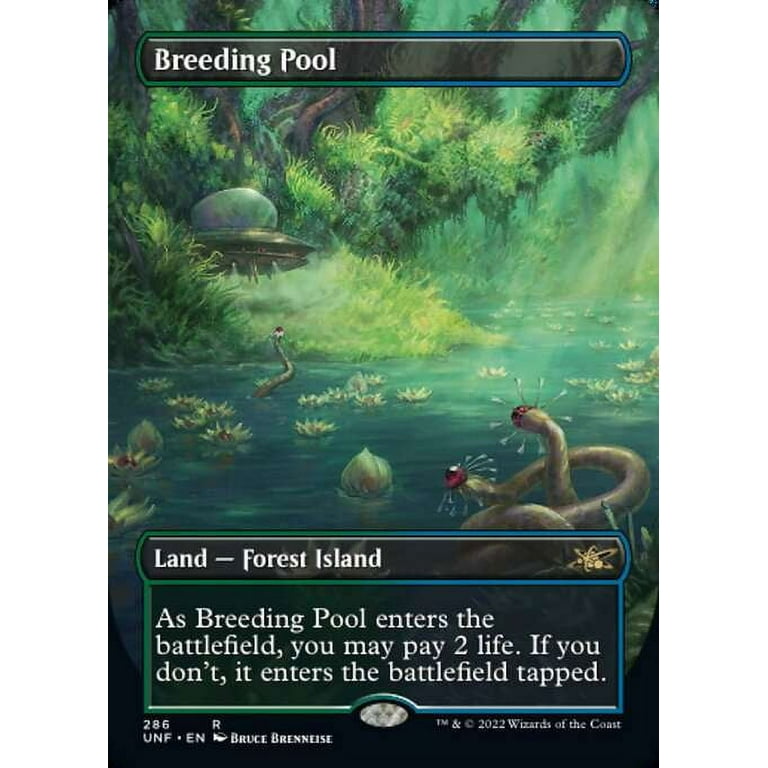 modern mtg cards Traveling Chocobo (Borderless) (Neon Ink Blue) [FINAL FANTASY]