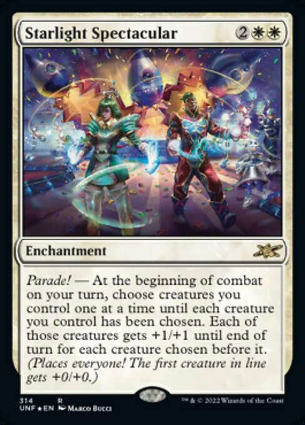 MtG Unfinity Rare Starlight Spectacular (Galaxy Foils) #314 - Walmart.com