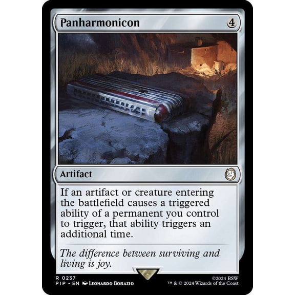 MtG Universes Beyond: Fallout Rare Panharmonicon #237