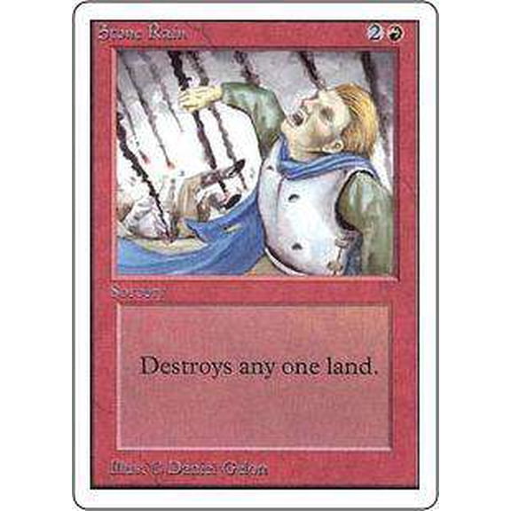 MtG Unlimited Common Stone Rain