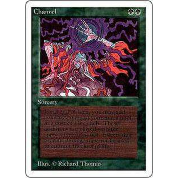 MtG Unlimited Uncommon Channel