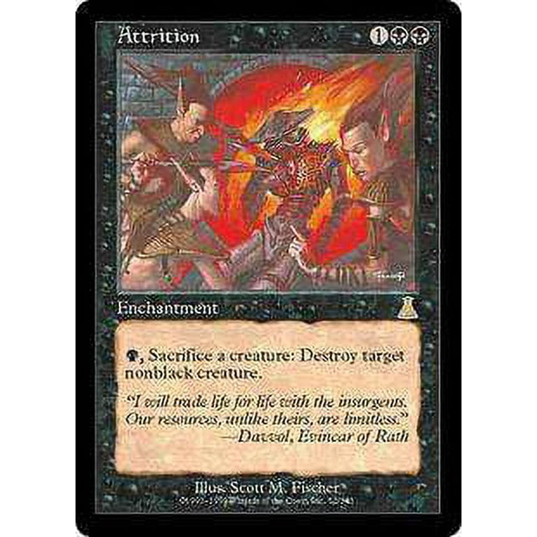 MtG Urza's Destiny Rare Attrition #52 - Walmart.com