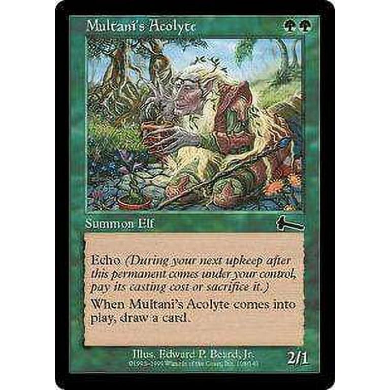 MtG Urza's Legacy Common Multani's Acolyte (FOIL) - Walmart.com