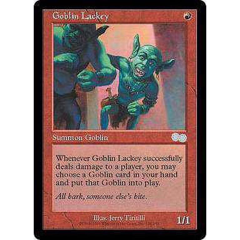 MtG Urza's Saga Uncommon Goblin Lackey #190 - Walmart.com