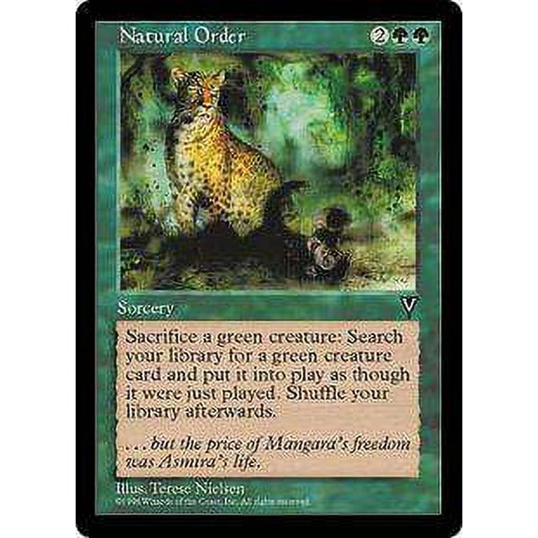 MtG Visions Rare Natural Order - Walmart.com