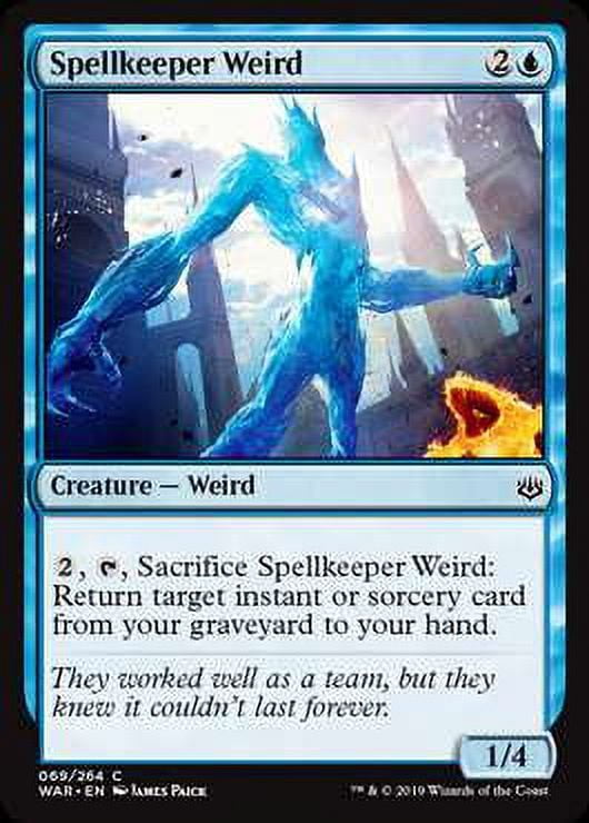 strangest mtg cards Spellkeeper Weird (Foil) | Collectible for ecommerce and put them into his or her hand strangest mtg cards card name