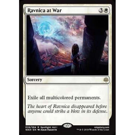 MtG War of the Spark Rare Ravnica at War #28
