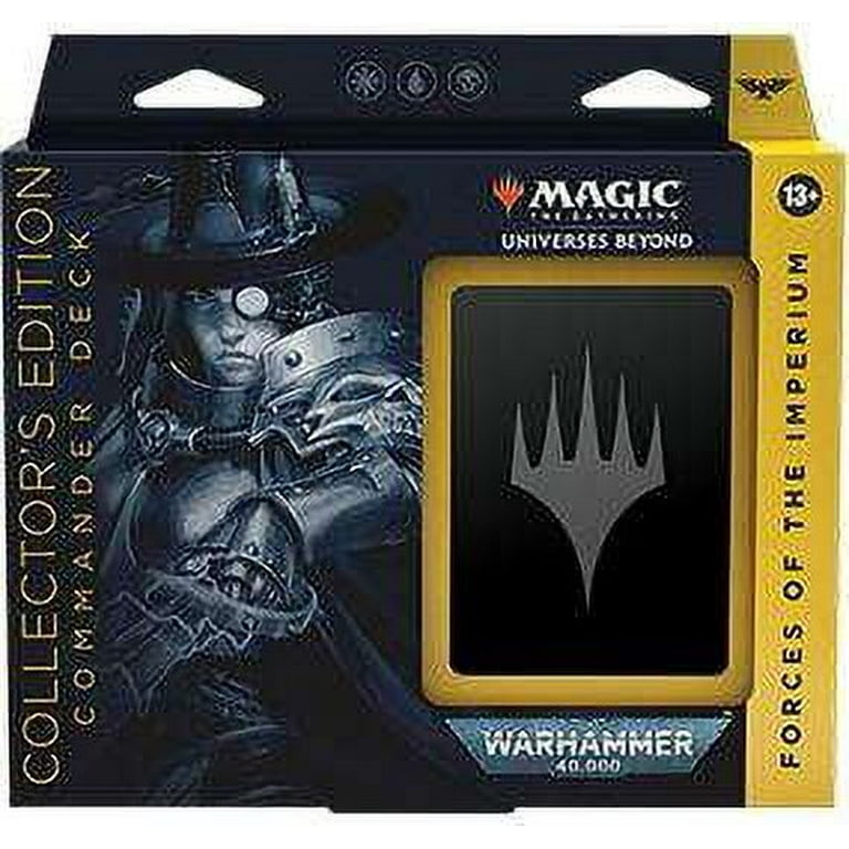 mtg imperium commander deck Warhammer 40,000 Forces Of The Imperium Commander Deck MTG - New