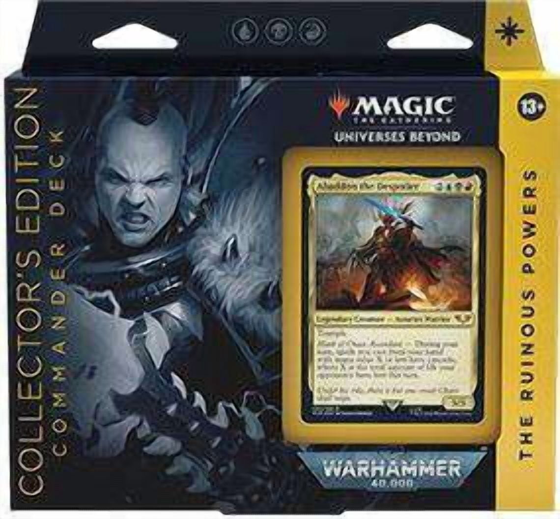 MtG Warhammer 40k The Ruinous Powers Commander Deck COLLECTOR'S Edition ...