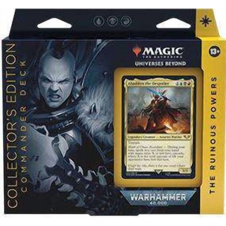 MtG Warhammer 40k The Ruinous Powers Commander Deck COLLECTOR'S Edition