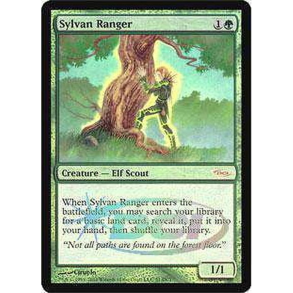 MtG Wizards Play Network Promo Sylvan Ranger (FOIL)