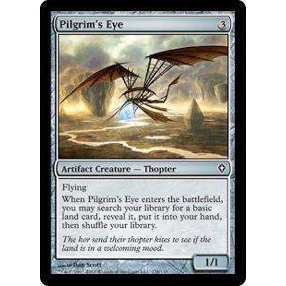 MtG Worldwake Common Pilgrim's Eye #128
