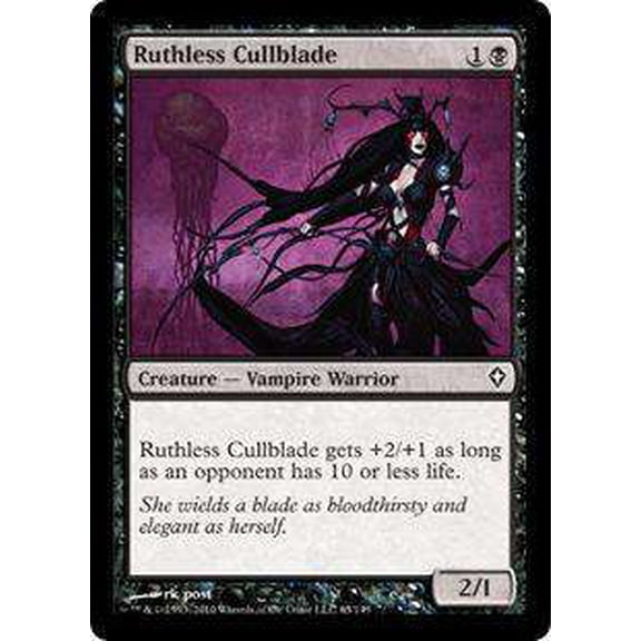 MtG Worldwake Common Ruthless Cullblade #65