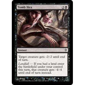 MtG Worldwake Common Tomb Hex #69