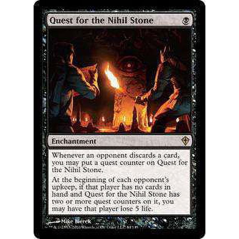 MtG Worldwake Rare Quest for the Nihil Stone #64 - Walmart.com MtG Worldwake Rare Quest for the Nihil Stone #64 - Walmart.com