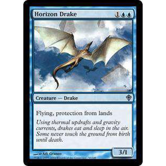 MtG Worldwake Uncommon Horizon Drake #30