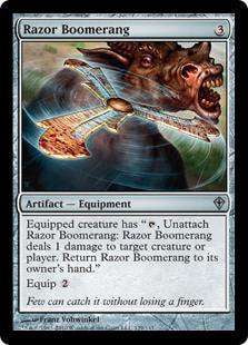Mtg Razor Runner Razor Boomerang Mtg