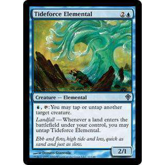 MtG Worldwake Uncommon Tideforce Elemental #41