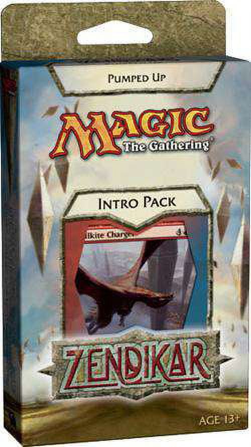 Magic Intro Pack MtG Zendikar Pumped Up Intro Pack - Walmart.com