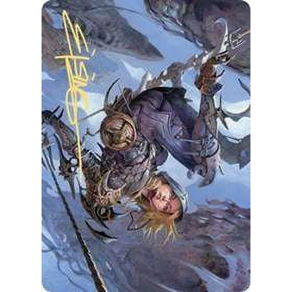 MtG Zendikar Rising     Blackbloom Rogue (Art Series Gold-Stamped Signature) #1053