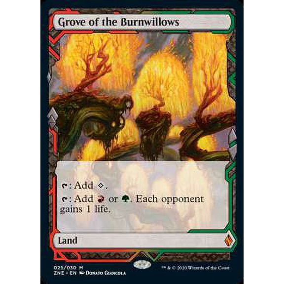 MtG Zendikar Rising Expeditions Grove of the Burnwillows